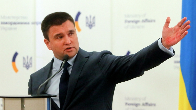 Климкин заявил о "фундаментальной ошибке" в стратегии Украины по Крыму