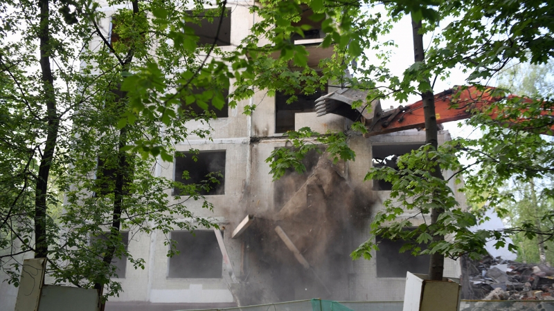 Бочкарев: с начала реновации в Москве снесли 50 старых домов