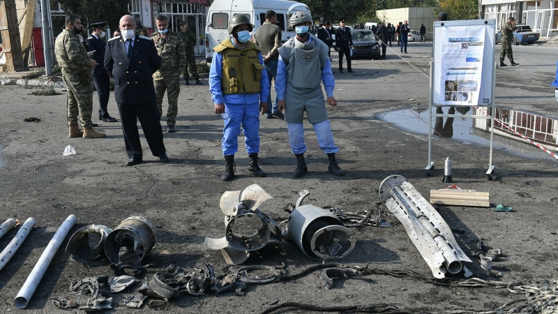 Найденные в Шуше обломки ракет принадлежат "Искандер-М", заявили в Баку