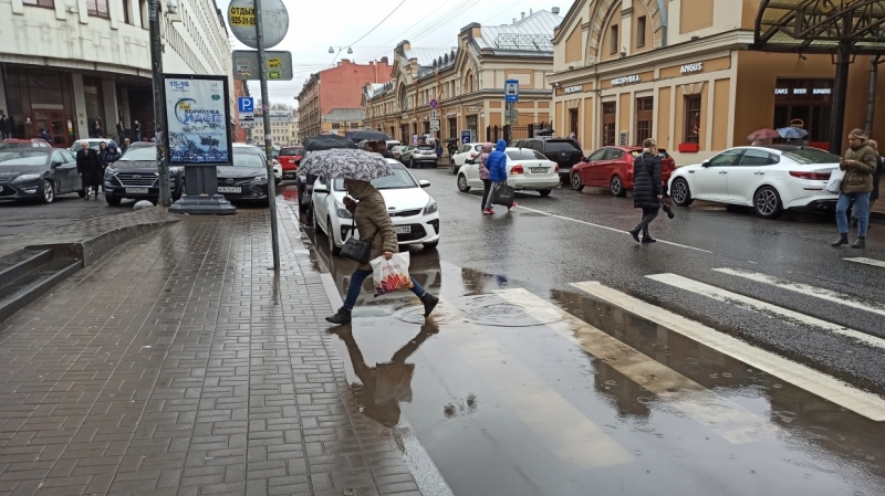 Циклонический вихрь «Натан» обрушит на Петербург 26 мая новую порцию дождей