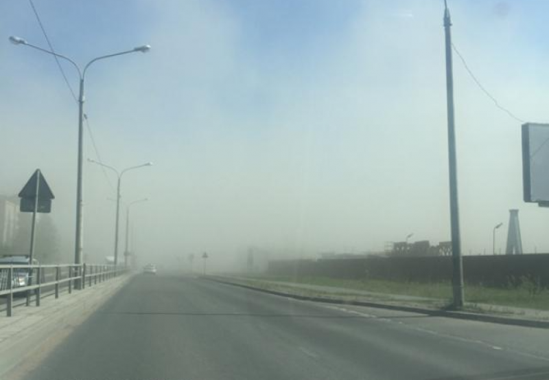 Жители Северодвинска жалуются на подозрительное облако 