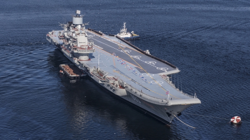 Американцы вскоре могут пожалеть о своих издевательствах над авианосцем ВМФ РФ «Адмирал Кузнецов»