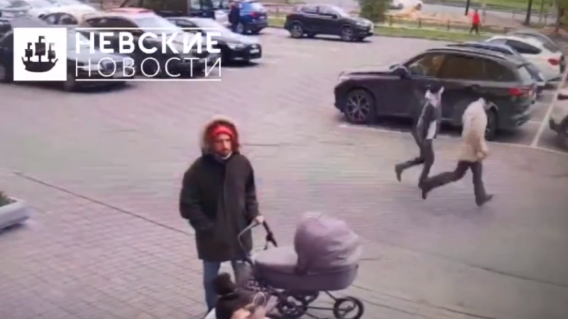 Грабители банка на Большевиков попали на камеры