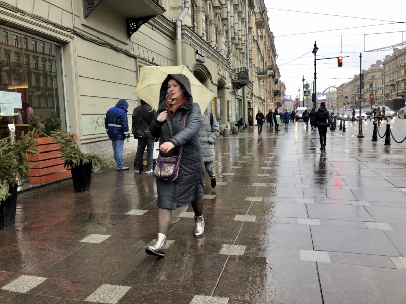Ветра и дожди заморозят петербуржцев до следующих выходных