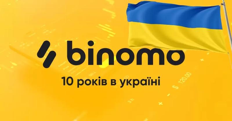Binomo в Украине: десятилетие прогресса и совместной работы