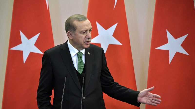 Эрдоган обвинил Дамаск в ракетном обстреле турецкой провинции Килис
