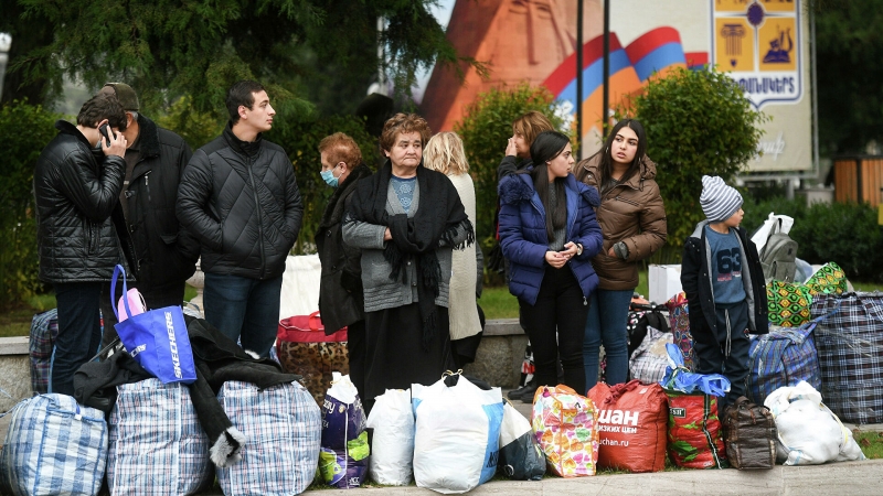 В Нагорный Карабах за сутки вернулись более 490 беженцев